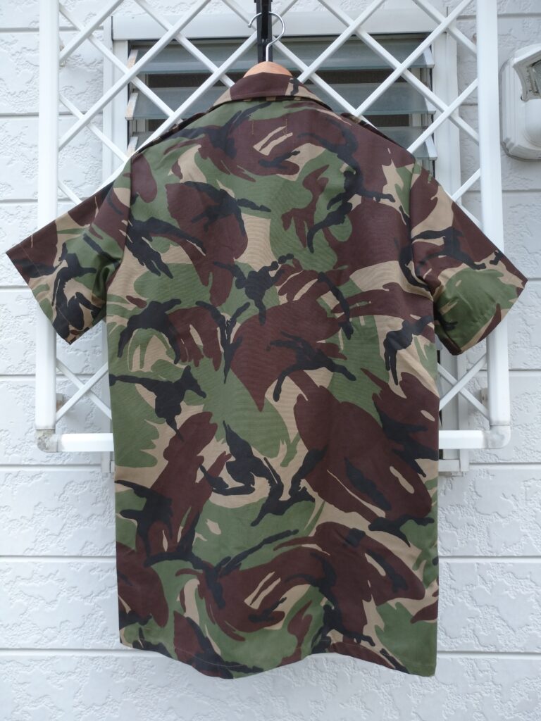 イギリス軍 DPMカモフラージュ 半袖コンバットシャツ をレビュー！British Army DPM Camo Combat Short  Sleeve Shirt  みのたけMilitary