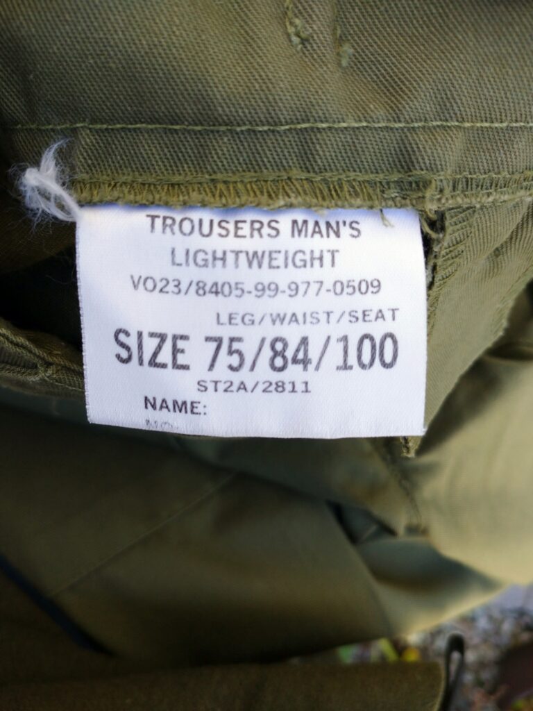 □イギリス軍 ベイカーパンツをレビュー！【British Army Trousers